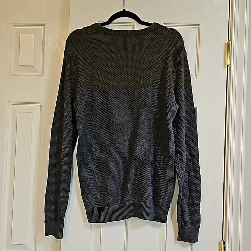Gap Color Block Knit Crewneck Sweater Medium